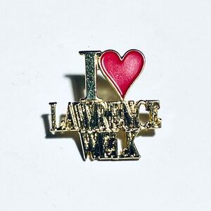 I Heart Lawrence Welk Gold-Tone Enamel Pin